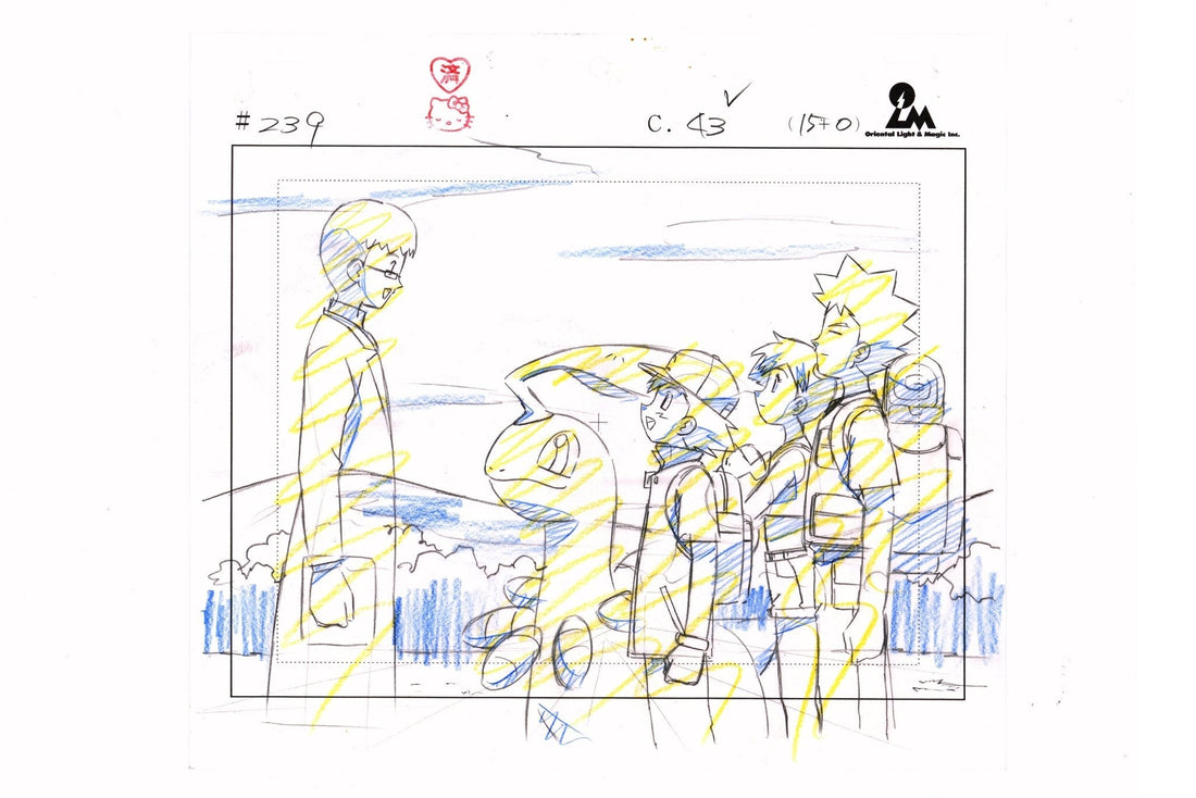 Disney Production Drawings Guide to Key Details - ORIOGI オリオギ