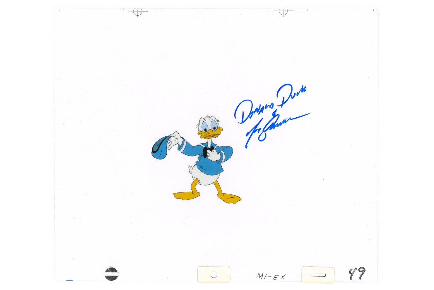 Donald Duck - Signed by Tony Anselmo - ORIOGI オリオギ