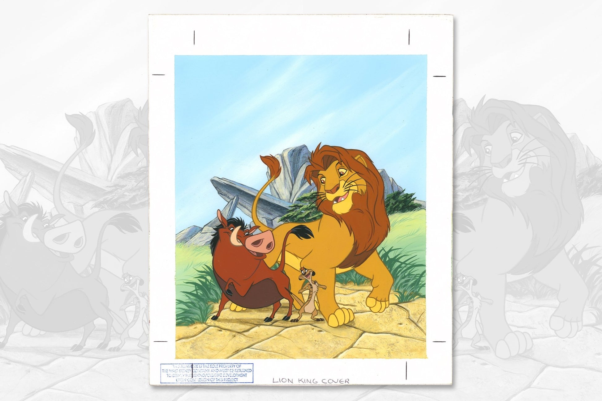 Simba, Timon and Pumbaa – The Lion King - ORIOGI オリオギ